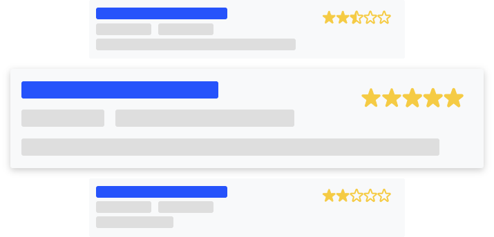 récoltez des avis