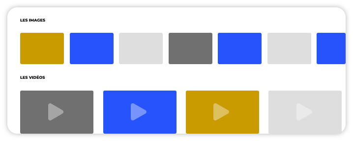 vidéos et photos